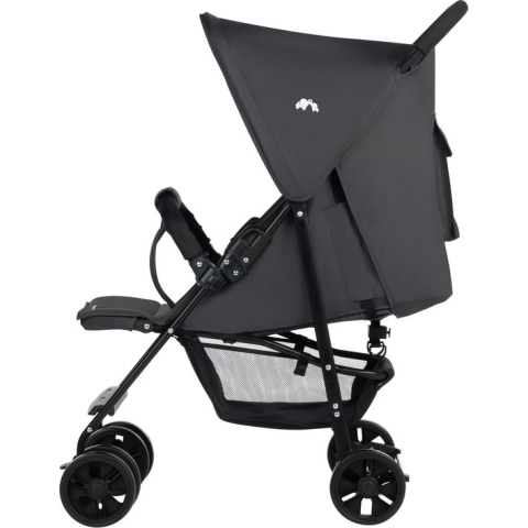 Bebeconfort Foggy Buggy - vanaf de geboorte tot 15 kg - de lichtgewicht en compact inklapbare buggy, met vlakke ligstand - Mineral Graphite
