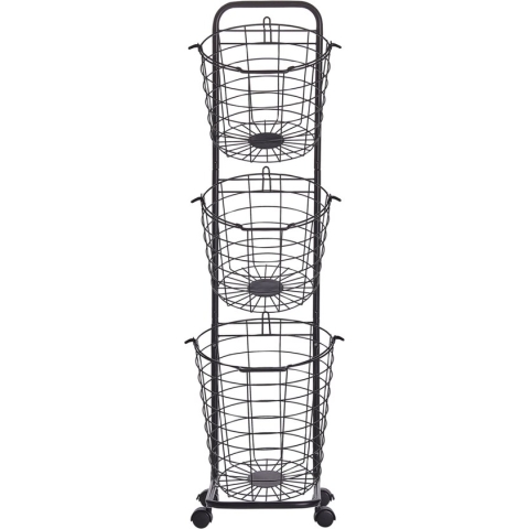 Beliani AYAPAL - Mand - Zwart - Metaal