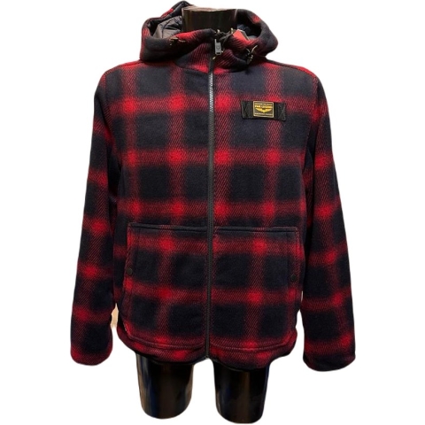 Pme - Legend - Winterjas - Rood/Blauw - Dubbelzijdig - Maat M