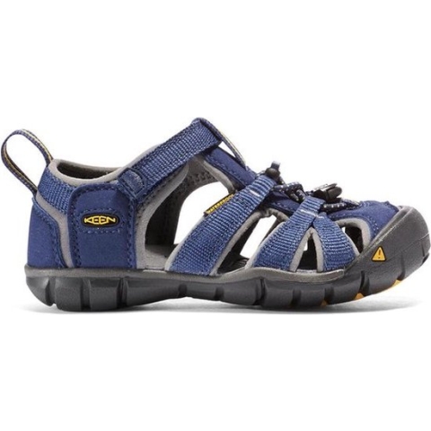 Keen Seacamp II Younger Kids Sandalen Blue Depths/Gargoyle | Blauw | Polyester | Maat 24 | K1010088