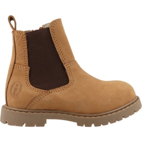 Enkelboots | Jongens | Cognac | Leer | Shoesme | Maat 35