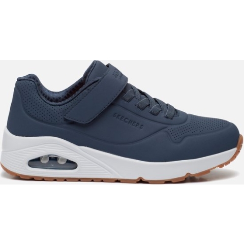 Skechers All Uno Lite Sneakers blauw Synthetisch - Heren - Maat 27