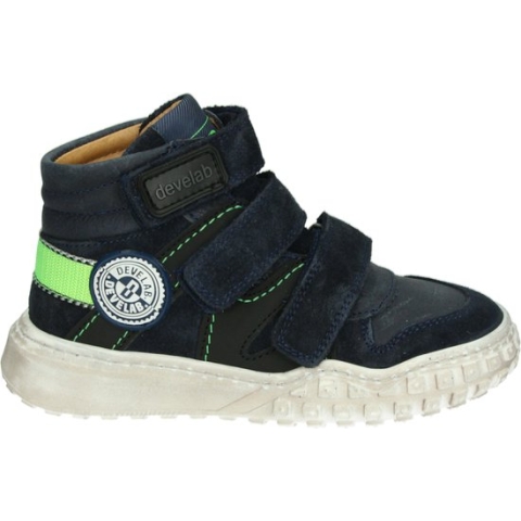Develab 45689 - Kinderen Half-hoog - Kleur: Blauw - Maat: 31