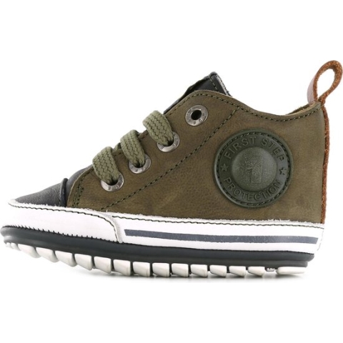 Baby | Babysneakers | Meisjes, jongens | Green | Leer | Shoesme | Maat 21