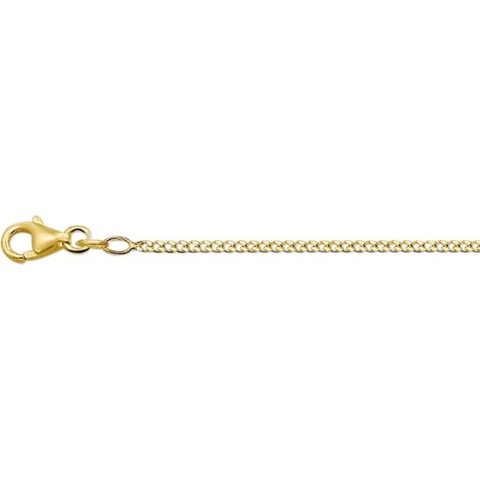 Collier Gourmette 4-zijdes Geslepen 1,8 Mm