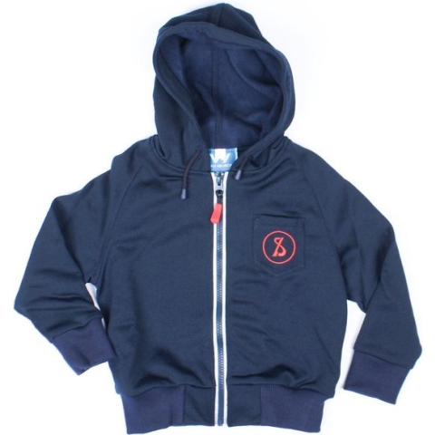 Sint-Ludgardis schooluniform - Joggingvest - Donkerblauw - Maat 8 jaar