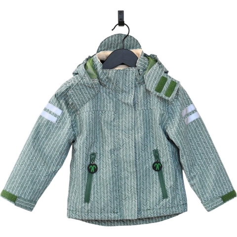 Ducksday - vierseizoensjas met uitritsbare fleece - waterdicht - unisex - Manu new - maat 122/128