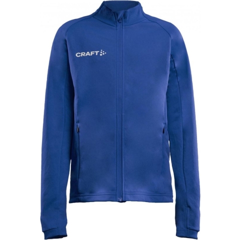 Craft Craft Evolve Full Zip Sportvest - Maat 128  - Unisex - blauw