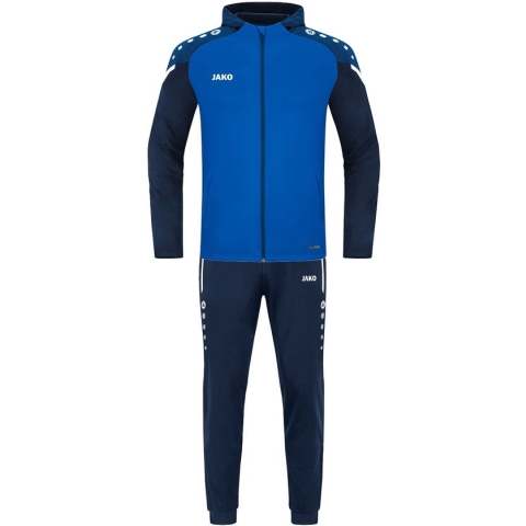 Jako Performance Trainingspak Polyester Met Capuchon Kinderen - Royal / Marine | Maat: 128