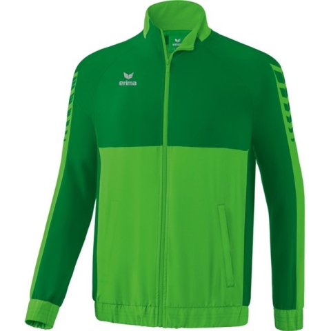 ERIMA Six Wings Presentatiejack Kind Green-Smaragd Maat 152
