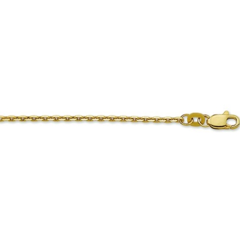 Collier Anker Gediamanteerd 1,6 Mm
