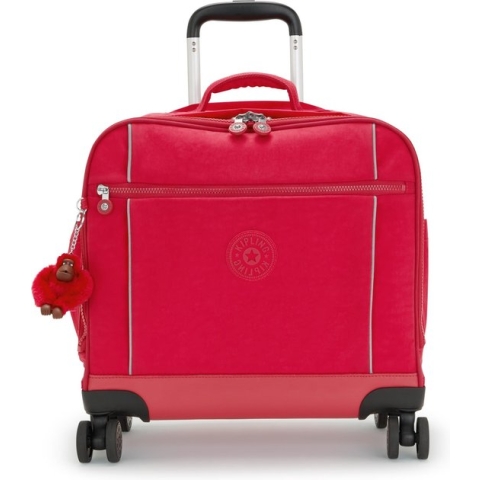 Kipling NEW STORIA Schooltas met wielen, 25 Liter, 13 inch laptopvak - True Pink