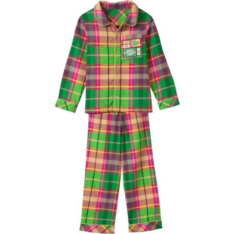 Epuul woven pj 72 green check Light Green: 92/2yr