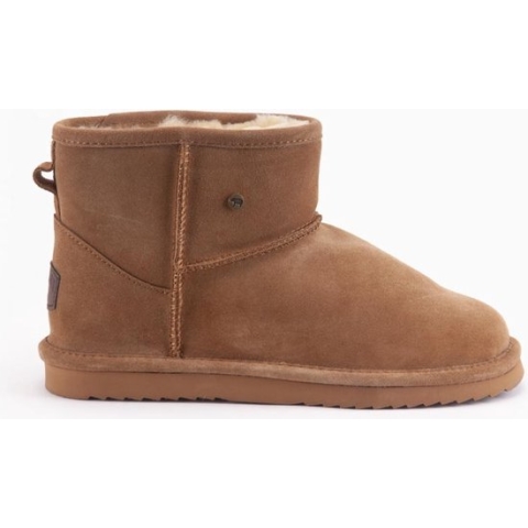 Warmbat Wallaby Dames Laarzen - Cognac - Maat 29