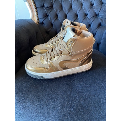 Hip sneaker goud maat 31