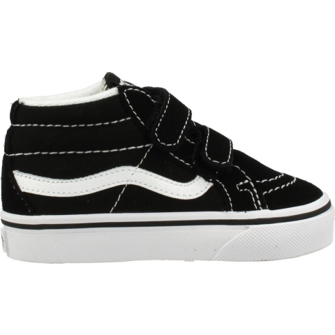 Vans SK-8 Mid unisex sneaker - Zwart wit - Maat 28