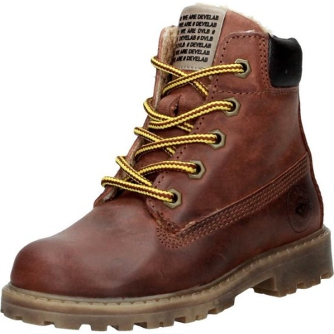 Jongens Enkelboot Develab 41073-754 Cognac - Maat 27