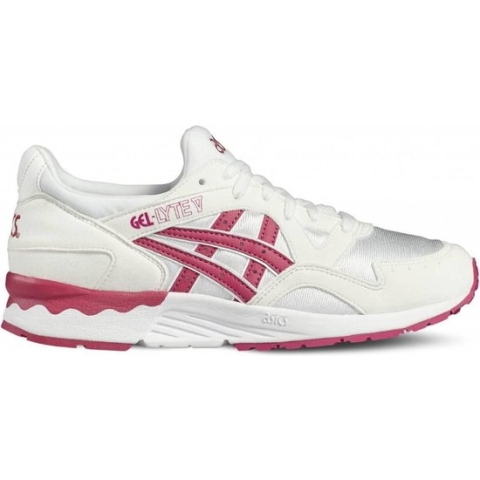 Asics Gel Lyte V GS wit roze sneakers meisjes (C541N-0119)