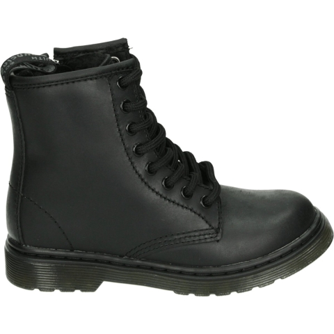 Dr Martens 1460 K Mono Veterboots - Laarzen Met Veters - Meisjes - Zwart - Maat 31