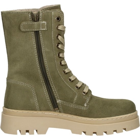 SUB55 Veterschoen hoog Veterschoen hoog - groen - Maat 38