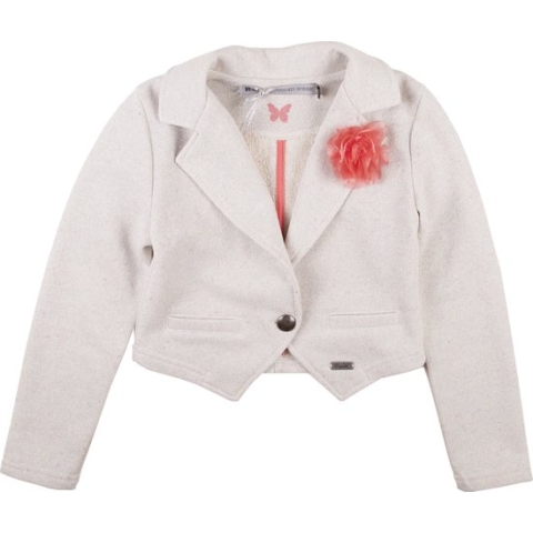 Rumbl Royal - Blazer - zilver - maat 92/98