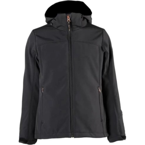 Brunotti Ariesta-N-JR Meisjes Ski Jas - Zwart - 128