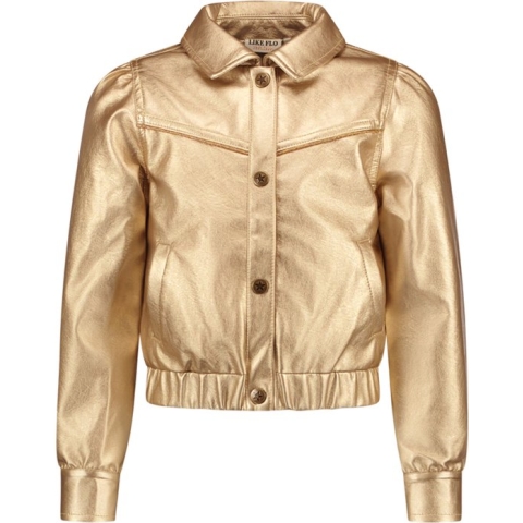 Like Flo F311-5301 Meisjes Jas - Gold - Maat 146