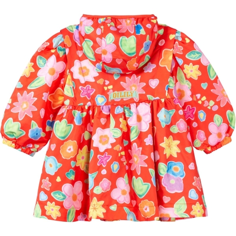Oilily Chitchat - Jas - Meisjes - Rood - 122