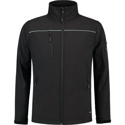 Tricorp Softshell Luxe Kids 402016 - Zwart - Maat 116