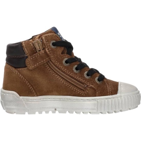 Develab Veterschoenen Hoog Veterschoenen Hoog - cognac - Maat 27