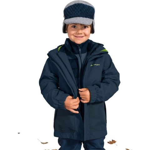 Vaude Campfire 3 In 1 Ns Blauw 104 cm Jongen