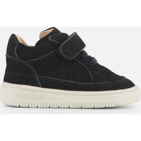 Baby | Eerste stapschoenen | Jongens | Black | Leer | Shoesme | Maat 19
