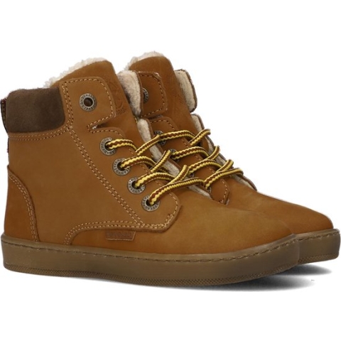 Develab 45825 Veterschoenen - Jongens - Cognac - Maat 25