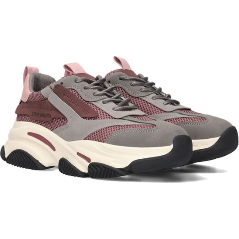 Steve Madden Jpossession Lage sneakers - Meisjes - Grijs - Maat 31