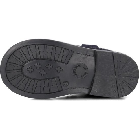 Pinocchio P1697 Enkellaarsjes - Enkelboots met rits - Meisjes - Blauw - Maat 25