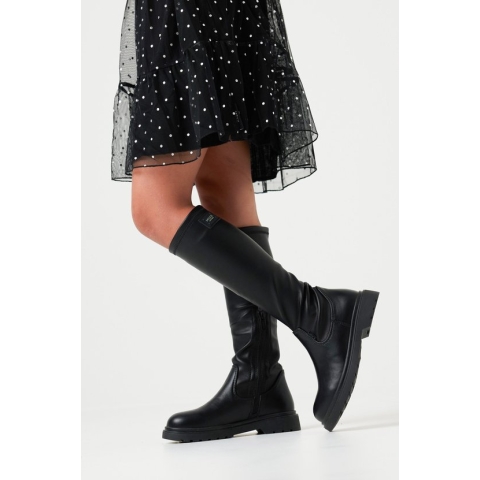Mexx High Boot Mariah Meisjes - Zwart - Maat 29