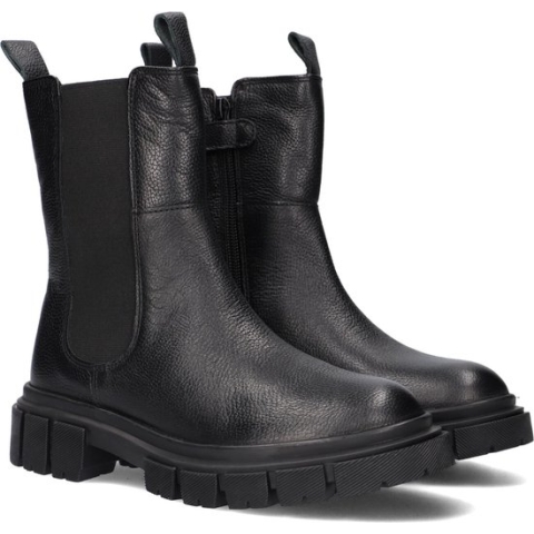 Apples & Pears B0011110 Chelsea boots - Enkellaarsjes - Meisjes - Zwart - Maat 31