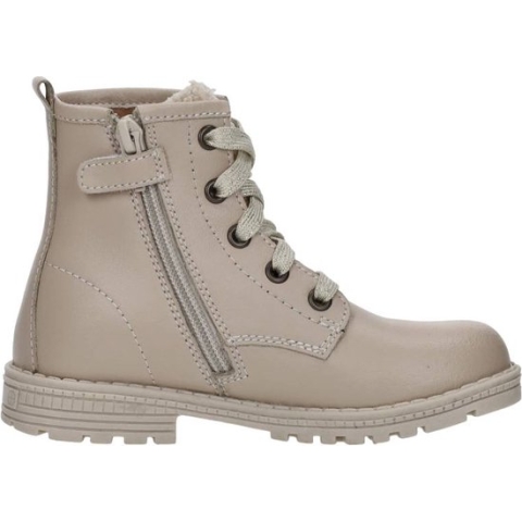 KEQ Veterschoen hoog Veterschoen hoog - beige - Maat 26