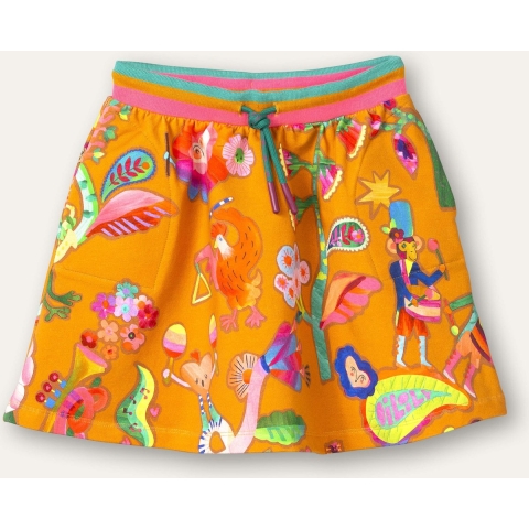 Oilily Swim - Rok - Meisjes - Oranje - 122