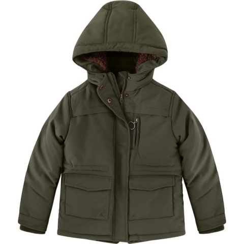Your Wishes Oumi Parka Cypress - Winterjas - Groen - Jongens & Meisjes - Maat: 80