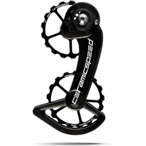 Ceramicspeed Oversized Pulley Wheel System Sram E-Tap Alloy Zwart