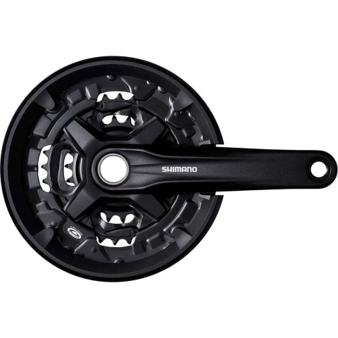 Crankstel 3 x 9 speed Shimano MTB/Trekking FC-MT210 - 170/44-32-22 Hollowtech 2 - zwart