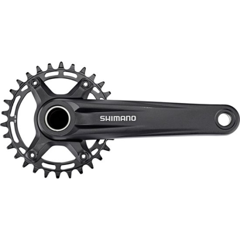 Crankstel Shimano FC-MT510-1 12 speed - 30 tands - 175 mm - zwart