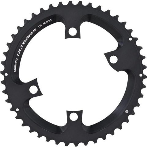 Kettingblad Shimano Ultegra FC-R8000 2x11 speed - 46 tands (MT) - zwart