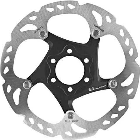 Shimano Deore XT SM-RT86 Remschijf, grijs Diameter 203mm