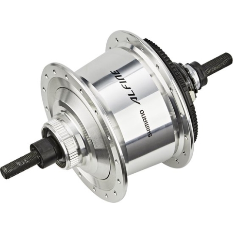 Versnellingsnaaf Shimano Alfine SG-S7001 8 speed - voor schijfrem - 36 gaats - zwart