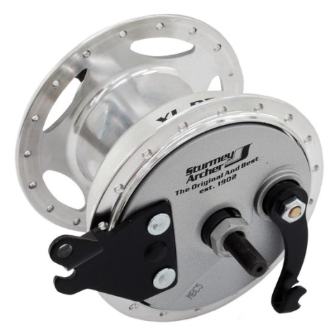 Sturmey Archer Xl-rd3 Trommelrem Achternaaf 36g 3sp Zilver