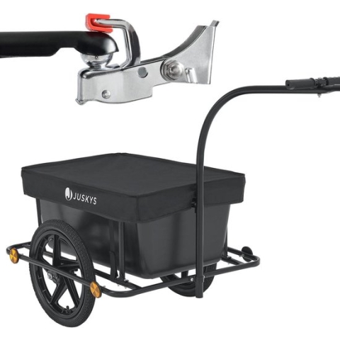 Fietskar / aanhangwagen - 90 Liter