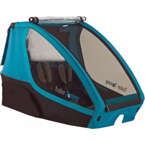 Mirage Cabinehoes Fietskar Tommy Blauw/zwart
