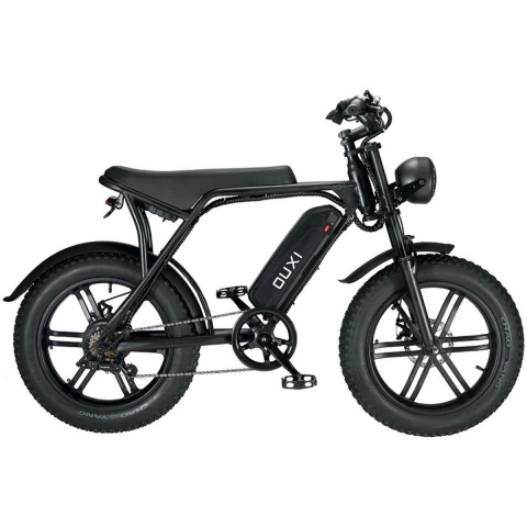 Shoppen Voor Iedereen Ouxi V8 Fatbike E-bike 250Watt 25 km/u 20” banden – 7 versnellingen Deze model is toegestaan conform de Nederlandse wetgeving op de openbare weg.